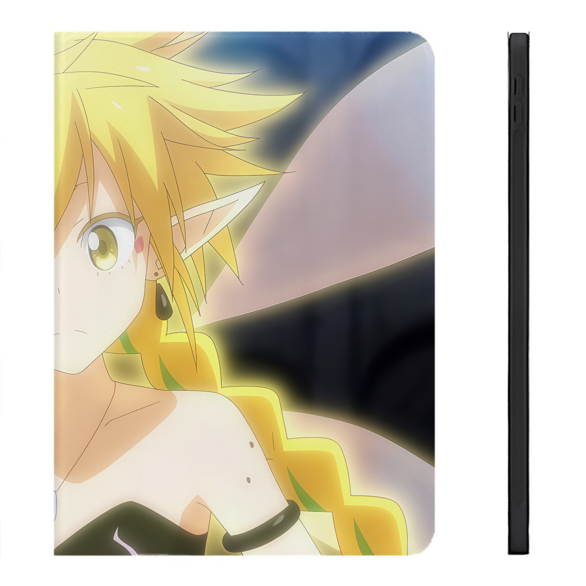 （画像用） 転スラ Regarding Reincarnated to Slime IPadケース ペンホルダー付き ブックスタイルデザイン
